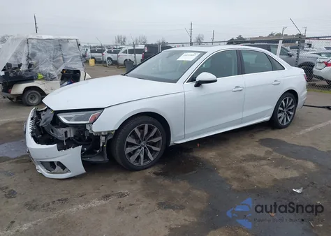 2021 Audi A4 Premium 40 Tfsi Quattro S Tronic from USA, damaged, VIN WAUABAF42MA029561